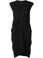 Rick Owens Lilies 'radiant' Tunic Dress, Women's, Size: 38, Black, Cotton/polyamide/viscose