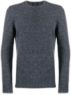 Fay Fine Knit Sweater - Grey