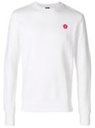 Aspesi Print Detailed Sweatshirt - White