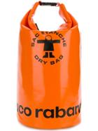 Paco Rabanne Logo Print Bucket Backpack - Orange