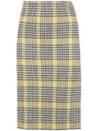 Diane Von Furstenberg Tartan Skirt - Black