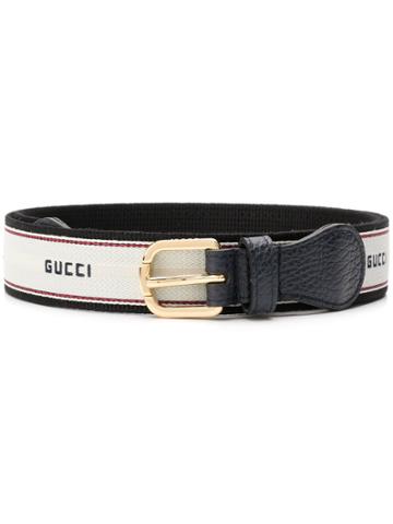 Gucci Gucci Stripe Belt - Neutrals