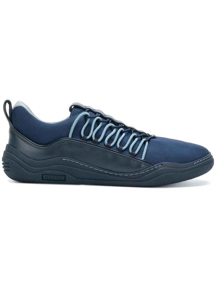 Lanvin Diving Lace-up Sneakers - Blue