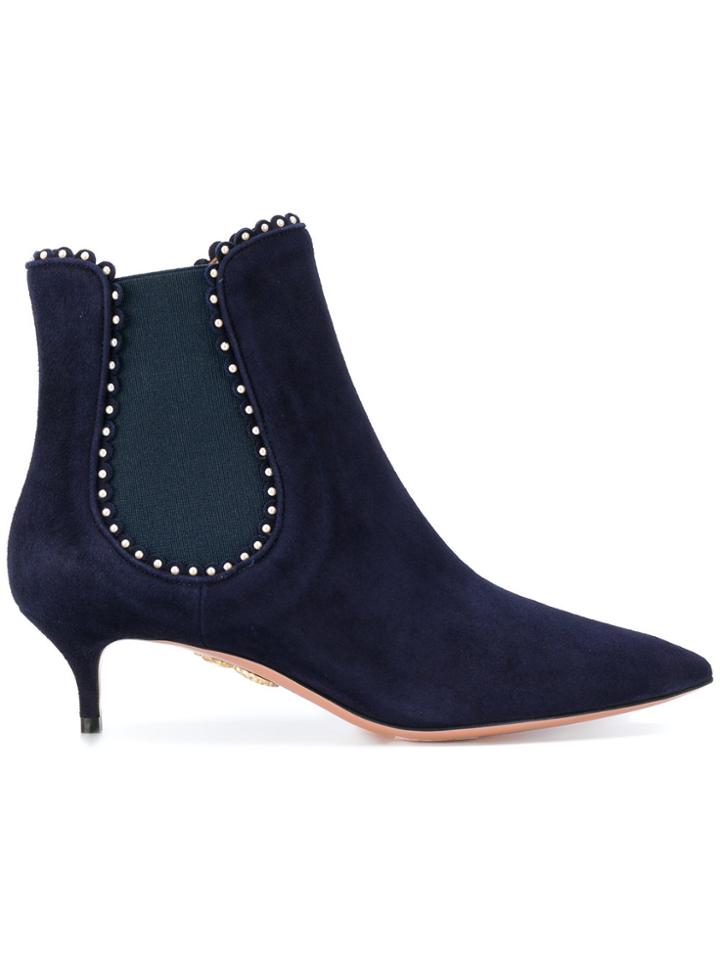 Aquazzura Jicky Boots - Blue