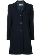 Jil Sander Pre-owned 1990's Elongated Coat - Blue