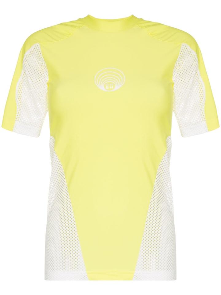 Gmbh Eevan Logo Print T-shirt - Yellow