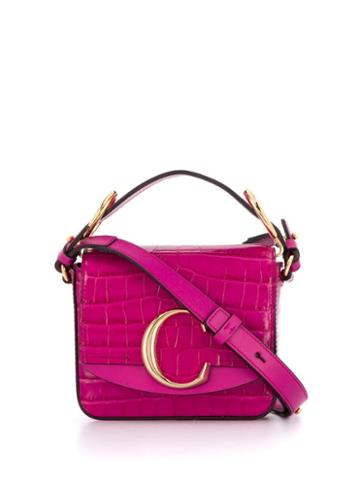 Chloé Mini C Bag - Pink