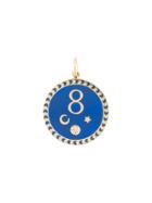 Foundrae Karma Medallion Pendant - Metallic