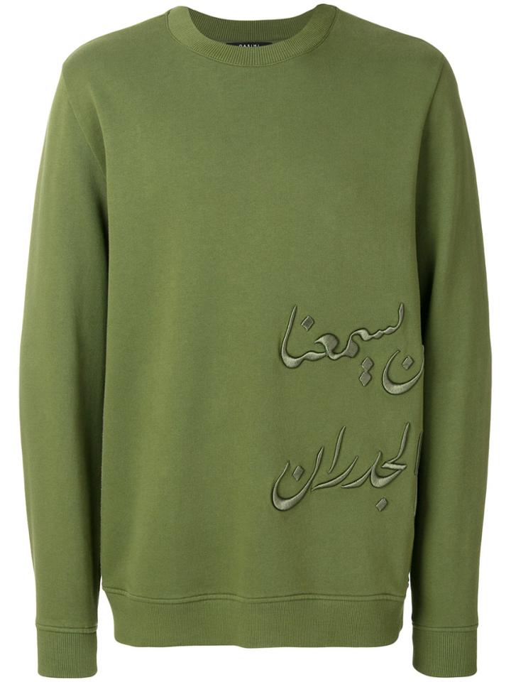 Qasimi Kronstadt Sweatshirt - Green