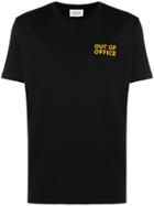 Wood Wood Sami Out Of Office T-shirt - Black