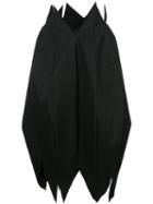 Comme Des Garçons Pre-owned Geometric Structured Skirt - Black