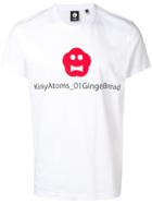 Aspesi Kinkyatoms Motif T-shirt - White