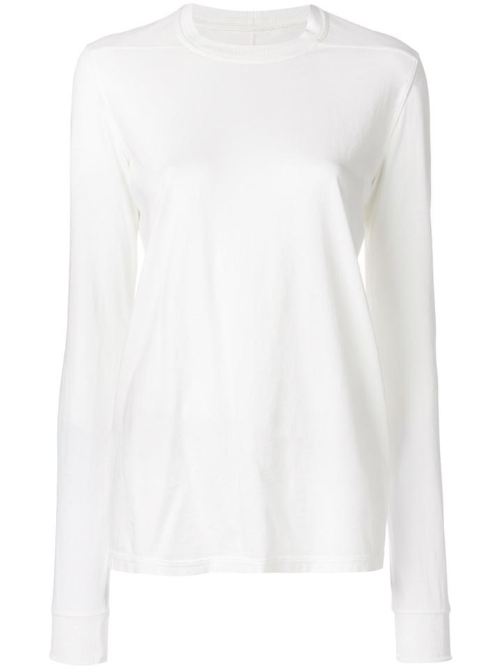 Rick Owens Drkshdw Long Sleeve Shirt - White