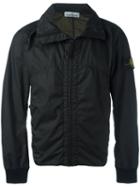 Stone Island Wind Breaker Jacket, Men's, Size: Xl, Black, Polyamide/polyurethane Resin