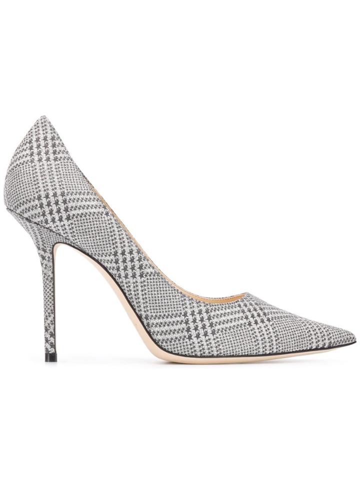 Jimmy Choo Love 100 Pumps - Silver