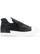 Cinzia Araia Pull-on Contrast Sneakers - Black