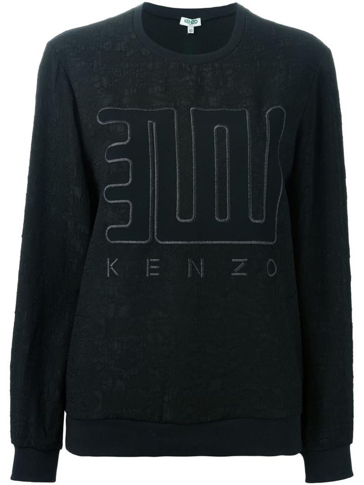 Kenzo Love Kenzo Sweatshirt, Women's, Size: Xs, Black, Viscose/acetate