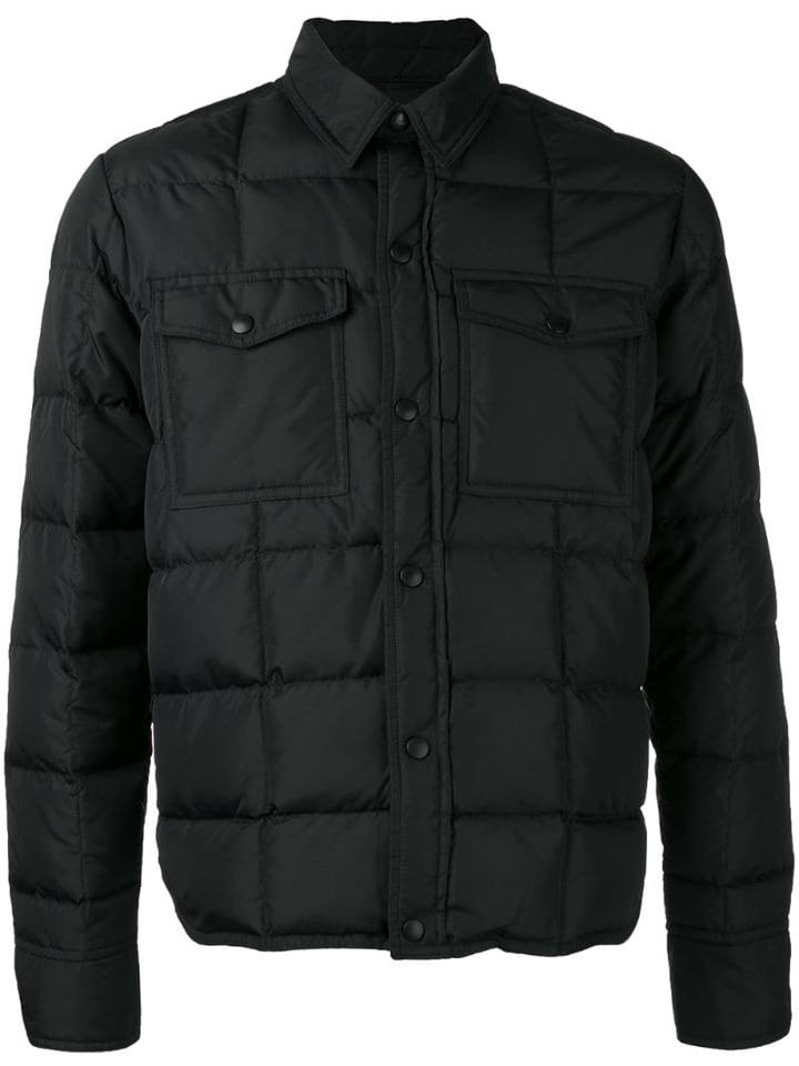 Ami Paris Snap-buttoned Jacket - Black