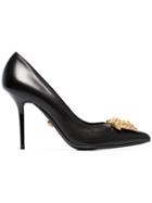 Versace Black Medusa 95 Leather Pumps