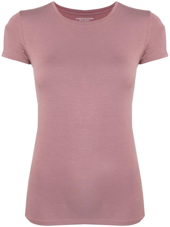Majestic Filatures Alison T-shirt - Pink & Purple