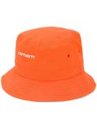 Carhartt Heritage Logo Embroidered Bucket Hat - Orange