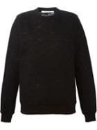 Givenchy Floral Lace Sweater, Women's, Size: 38, Black, Polyamide/polyester/viscose/spandex/elastane