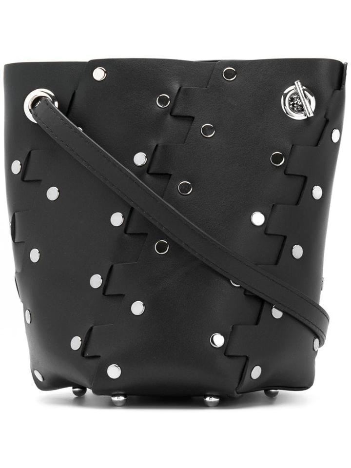 Proenza Schouler Mini Hex Bucket Bag - Black