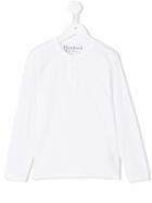 Hartford Kids Classic Henley Top, Boy's, Size: 8 Yrs, White