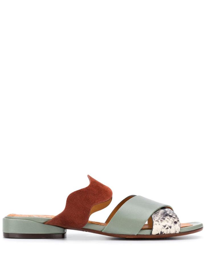 Chie Mihara Vela Sandals - Brown