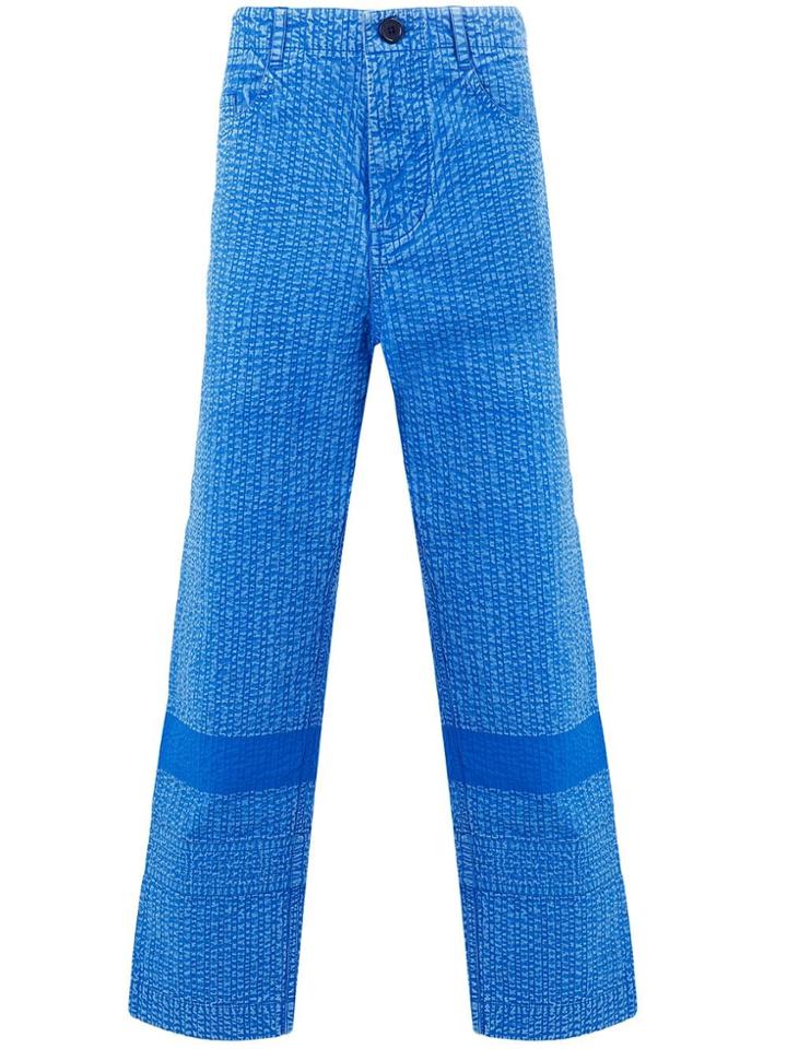 Craig Green Straight Leg Trousers - Blue