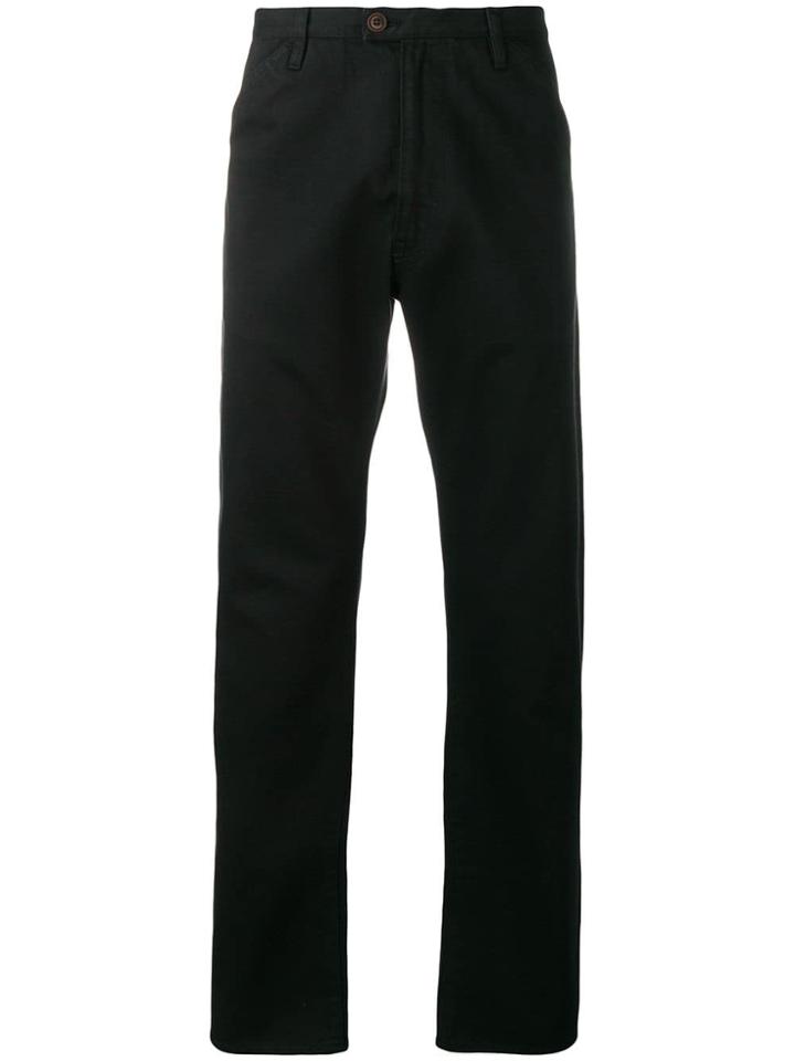 Fortela Straight Leg Trousers - Black