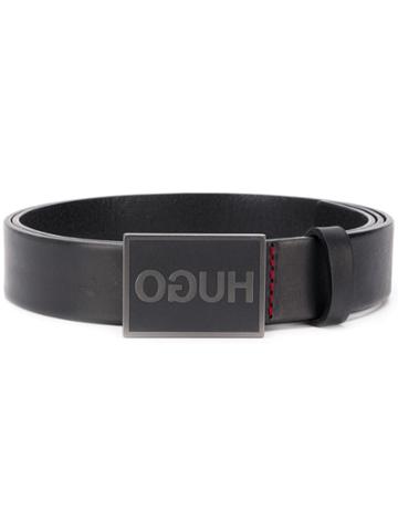 Hugo Boss Br Oguh Buckle Belt - Black