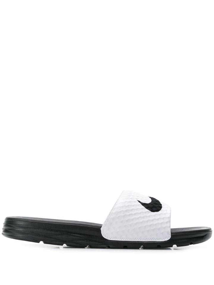 Nike Benassi Solarsoft 2 Slides - White