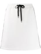 Miu Miu Side Stripe Track Skirt - White