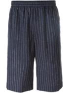 Msgm Striped Bermuda Shorts