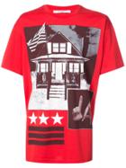 Givenchy La Print T-shirt - Red