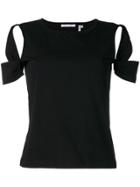 Helmut Lang Cutout T-shirt - Black