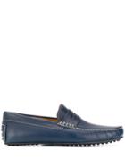 Hackett Barned Driver Loafers - Blue