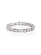 Suzanne Kalan 18kt White Gold Firework Diamond Bracelet