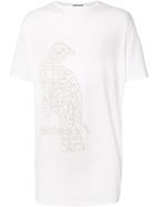 Thamanyah Falcon Print T-shirt - White