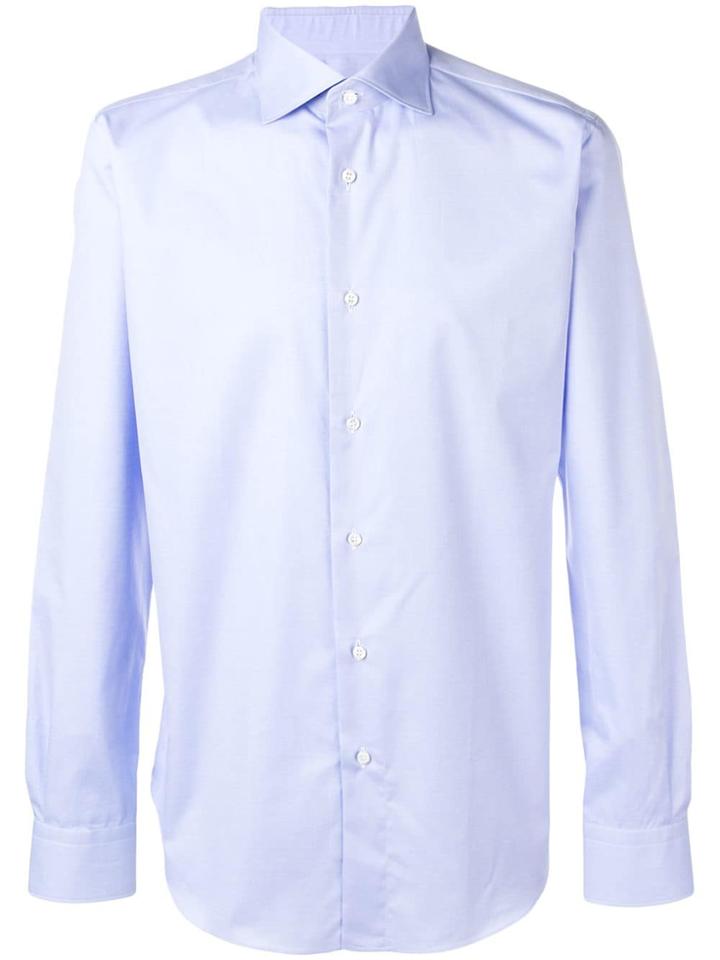 Brioni Slim Fit Shirt - Blue