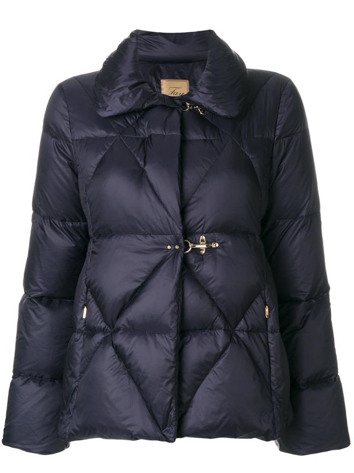 Fay Puffer Jacket - Blue