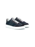 Hogan Kids 3650 Low Tops - Blue