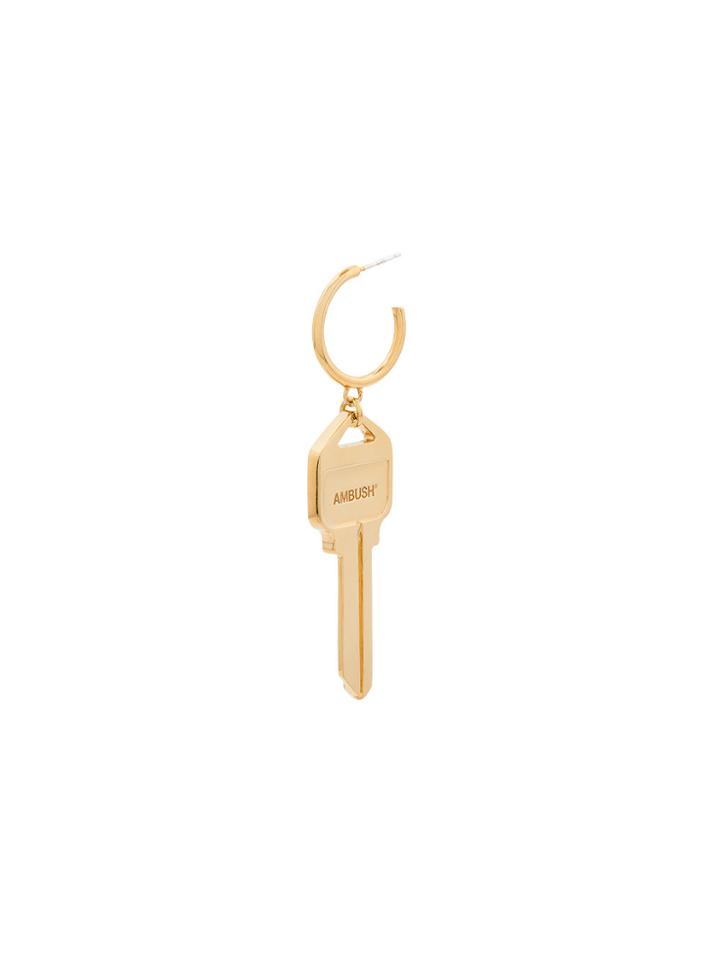 Ambush Gold-tone Key Charm Earrings - Metallic