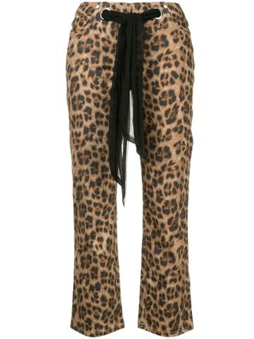 Miaou Miaou 1001lda12 Leopard Natural (veg)->cotton - Brown