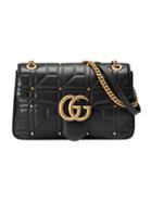 Gucci - Gg Marmont Matelassé Shoulder Bag - Women - Leather/metal/microfibre - One Size, Women's, Black, Leather/metal/microfibre