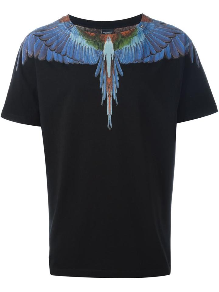 Marcelo Burlon County Of Milan 'tres Lagos' T-shirt, Men's, Size: Large, Black, Cotton