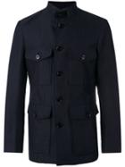 Tom Ford - Classic Field Jacket - Men - Silk/cotton/linen/flax/cupro - 50, Black, Silk/cotton/linen/flax/cupro