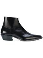 Maison Margiela Fitted Ankle Boots - Black