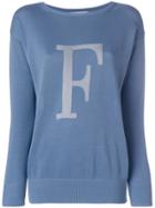 Fabiana Filippi Monogram Sweater - Blue